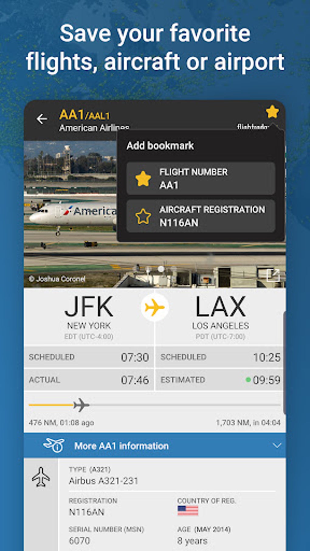 Android 용 Flightradar24 Flight Tracker APK - 다운로드